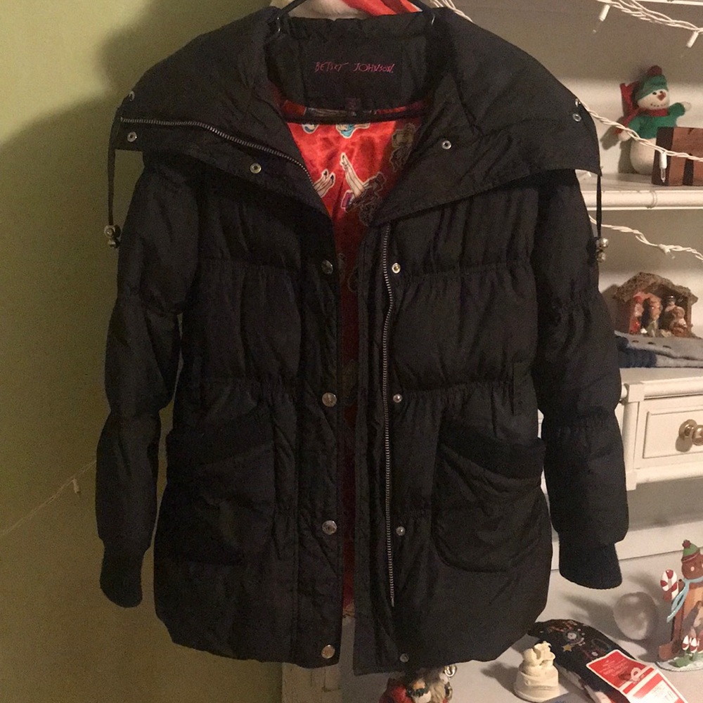Adorable like new! Betsey Johnson winter coat